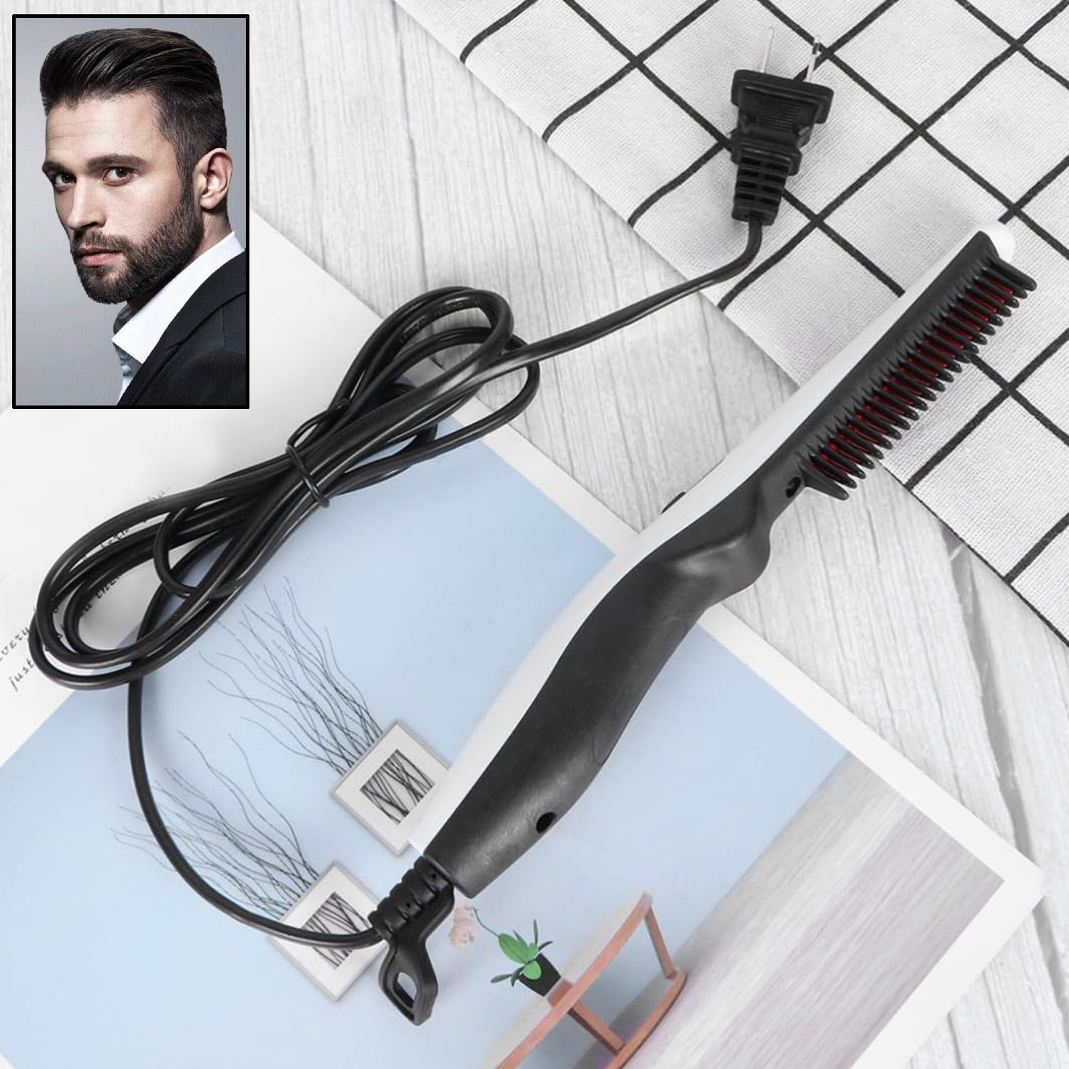Hair Straightening Comb Hair Straightening Comb